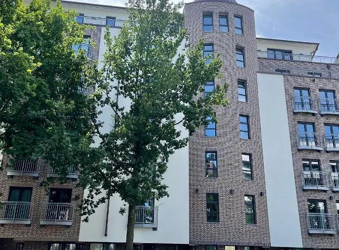 Cls Business Zentral, Tiefgarage, Balkon, 65 Qm Lejlighed Hamborg